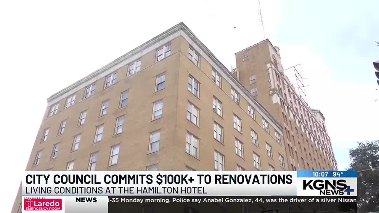 Laredo commits funds for Hamilton Senior Apartments renovations - Vimarsana News