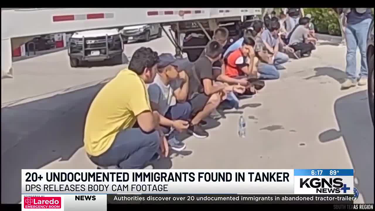 Body cam footage reveals troopers' discovery of 20+ undocumented immigrants - Vimarsana News