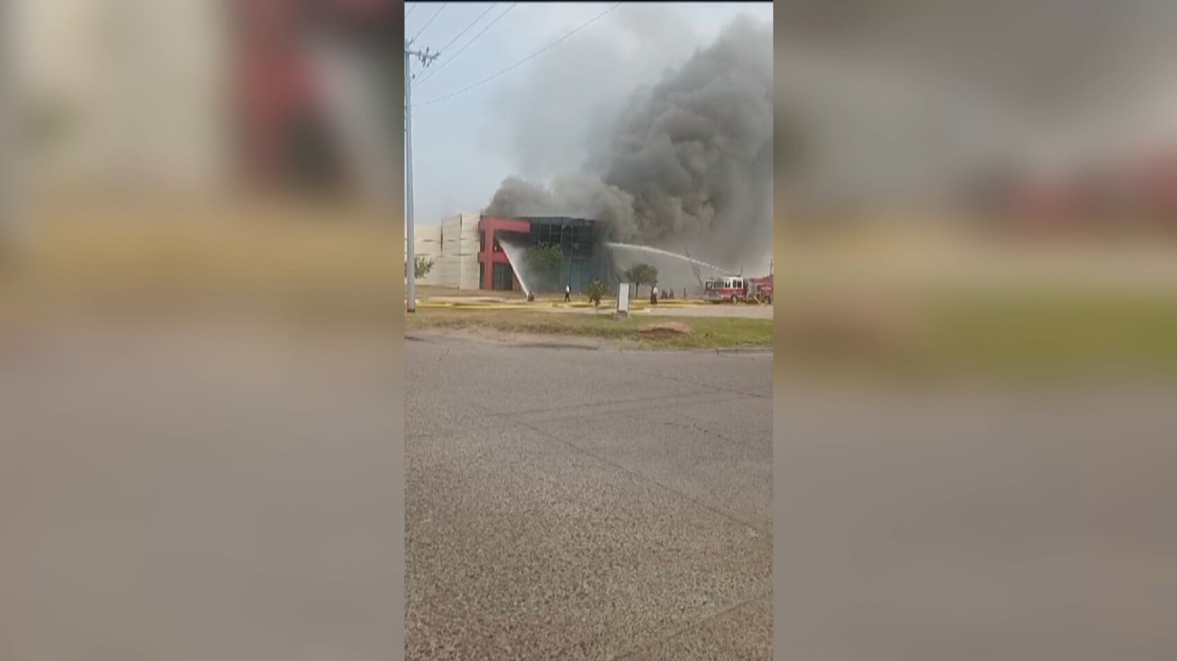 Warehouse fire reported near Laredo city limits - Vimarsana News